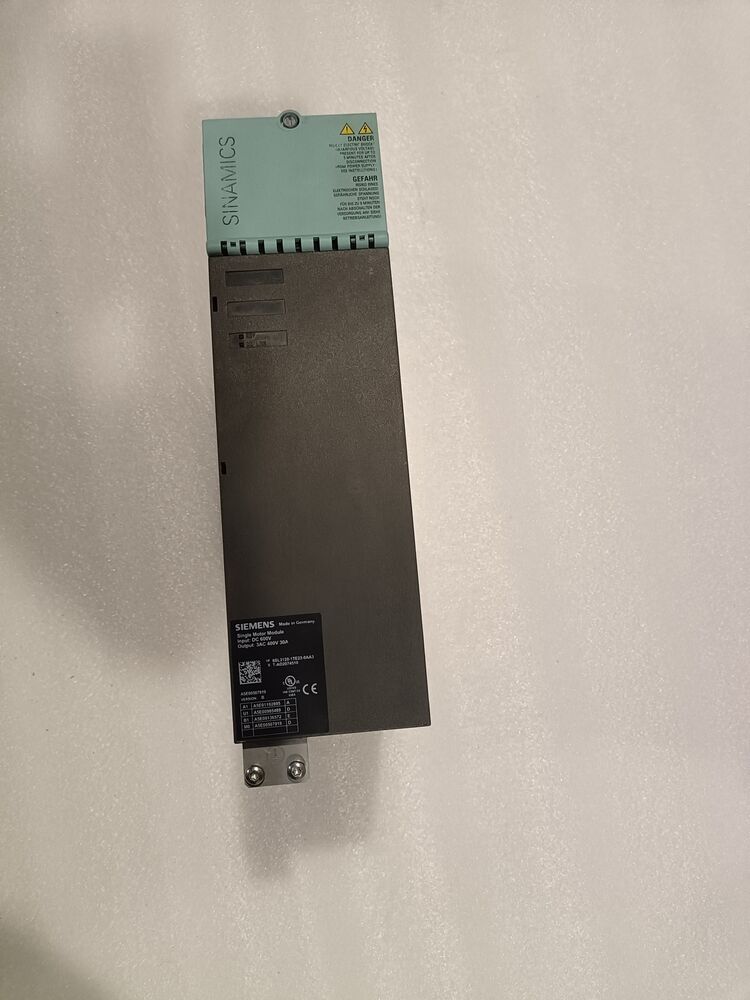 Siemens 6SL3120-1TE23-0AA3 USED S120 Single Motor Module 6SL31201TE230AA3 Fedex / DHL