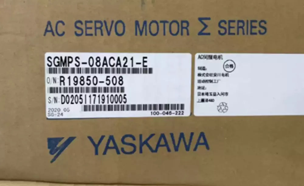 1PC New Yaskawa SMGMPS-08ACA21-E Servo Motor Expedited Shipping