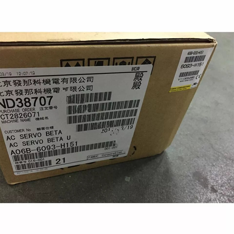 New FANUC A06B-6093-H151 Servo Drive A06B6135H001 DHL Expedited Shipping UPS / DHL / Fedex