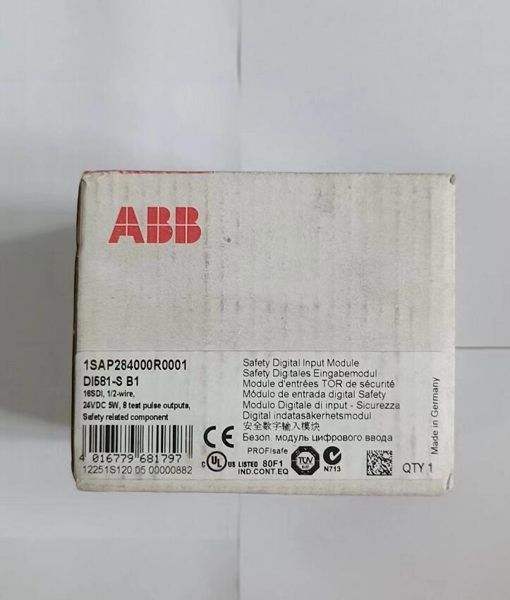 ABB PLC DI581-S WITH ONE YEAR WARRANTY FAST SHIPPING 1PCS NIB