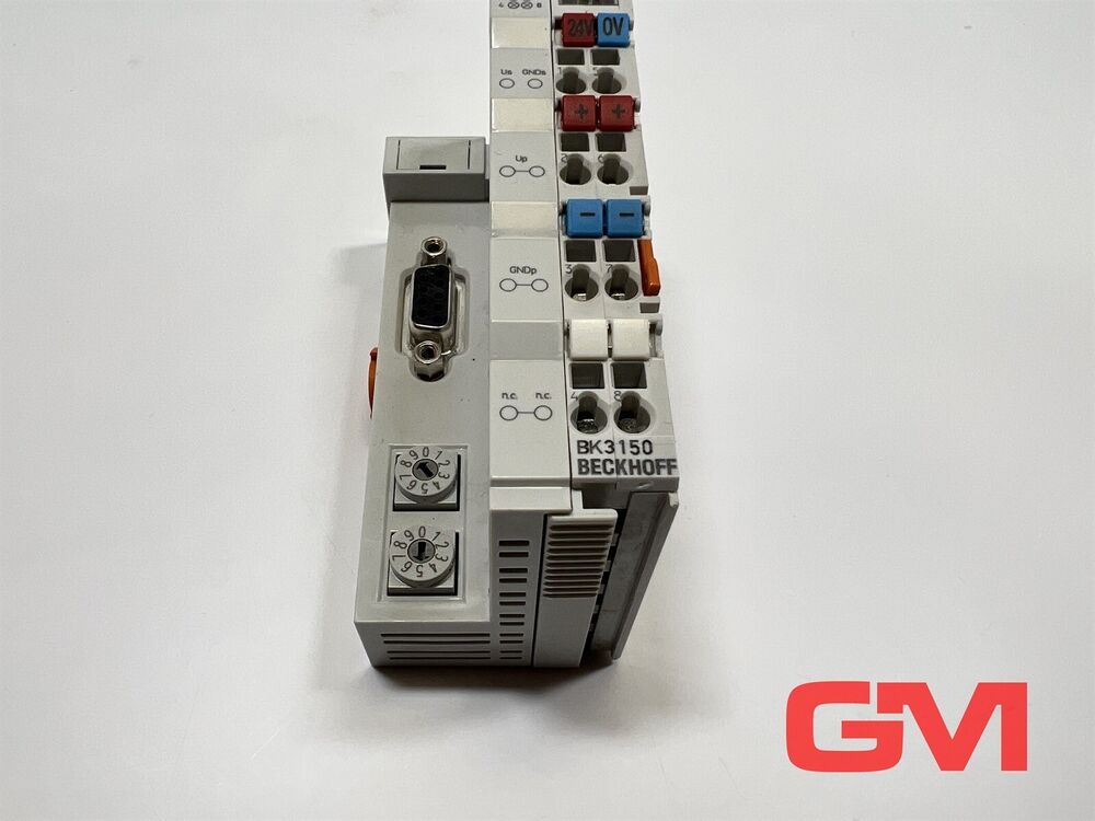Beckhoff Control Unit BK3150 Bus Coupler Profibus Coupler Module Ethernet