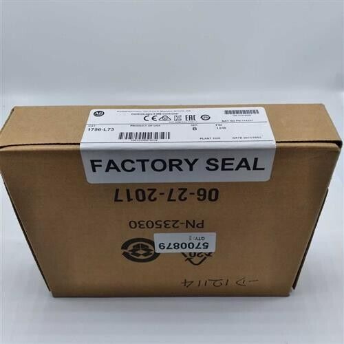 New Sealed Allen Bradley 1756-L73 /B Controller ControlLogix 5573 AB 1756-L73 DHL / UPS / FedEx