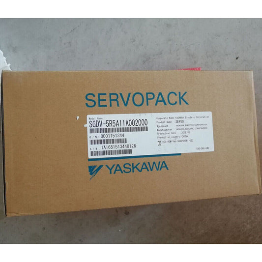 1PC New Yaskawa SGDV-5R5A11A002000 Servo Motor Expedited Shipping