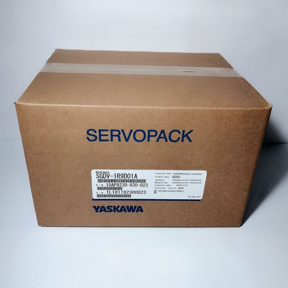 1PC New Yaskawa SGDV-1R9D01A Servo Driver Expedited Shipping SGDV1R9D01A