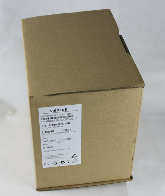 New Siemens 6SE6420-2UD22-2BA1 Free Shipping