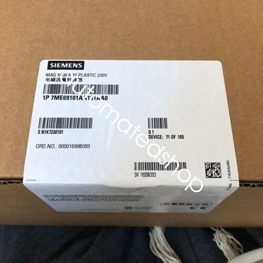 New In Box Siemens 7ME69101AA101AA0 7ME6910-1AA10-1AA0 Free Expedited Shipping UPS / DHL / Fedex