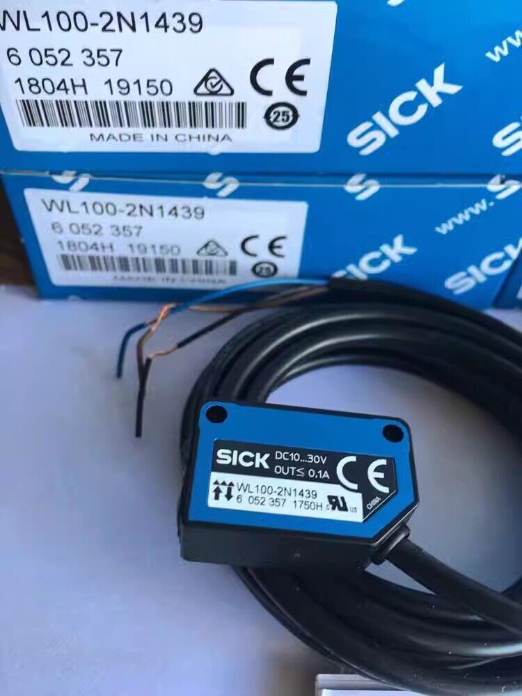 1PC New SICK WL100-2N1439 Photoelectric Switch Free Shipping WL1002N1439 DHL / UPS / FedEx