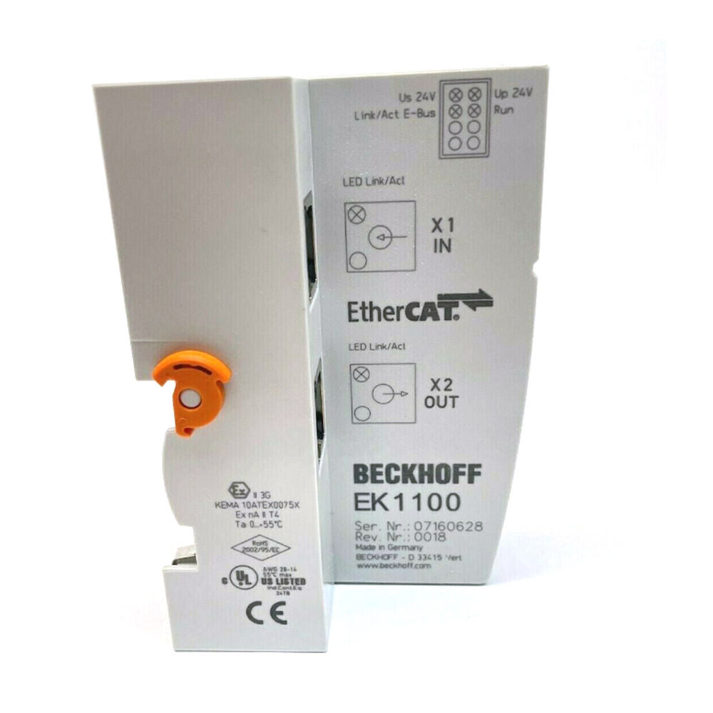 New In Box BECKHOFF EK1100 Ether CAT Terminals DHL / UPS / FedEx