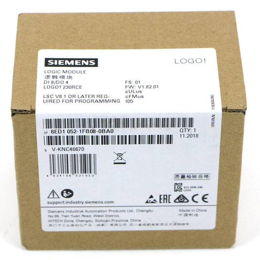 New Genuine Siemens 6ED1 6ED1052-1FB08-0BA0 replace DHL / UPS / FedEx