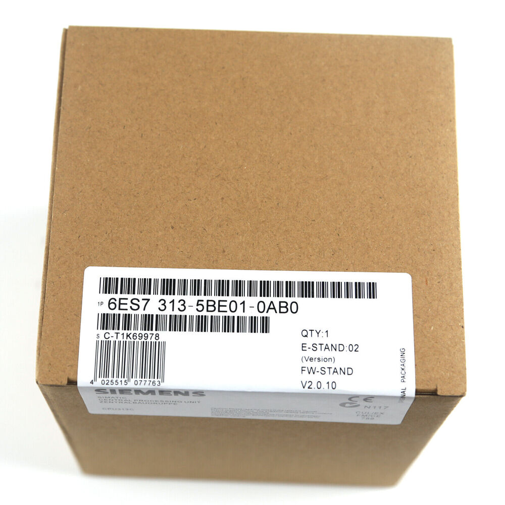 1 PC New Siemens 6ES7313-5BE01-0AB0 Sealed In Box 6ES7 313-5BE01-0AB0 Fast Ship
