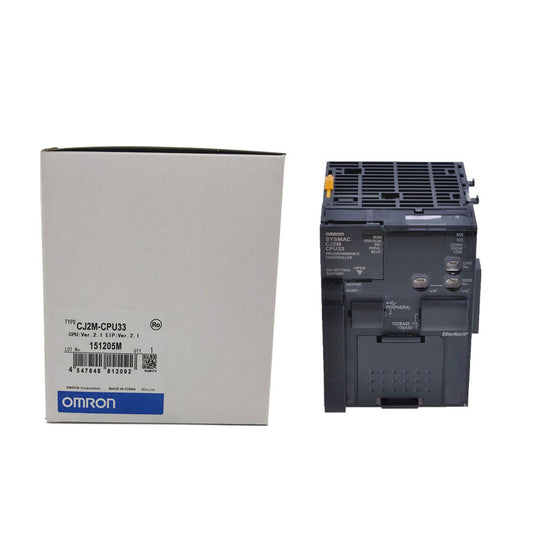 1PC Omron CPU CJ2M-CPU33 CJ2MCPU33 New In Box DHL / UPS / FedEx