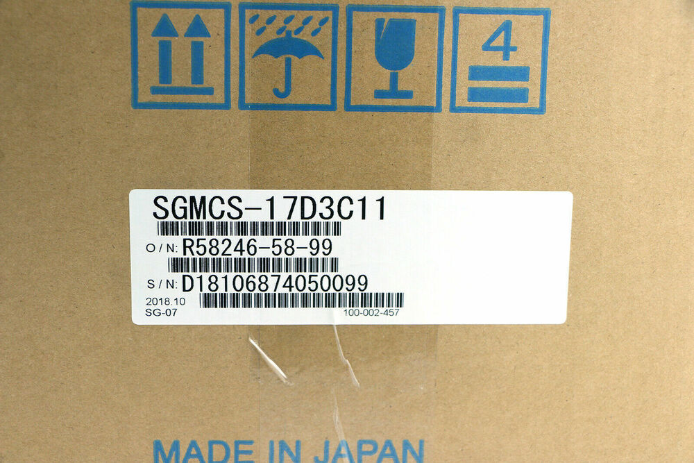 1PC New Yaskawa SGMCS-17D3C11 Servo Motor Expedited Shipping SGMCS17D3C11