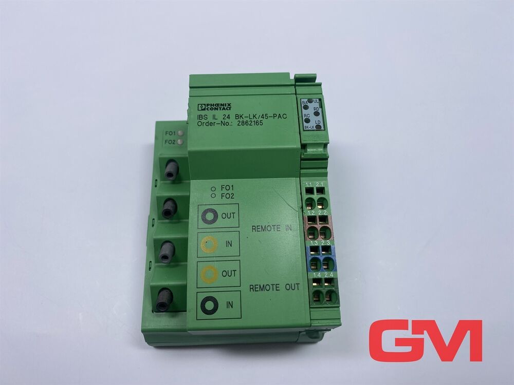 Phoenix Contact Bus Coupler 2862165 Ibs Il 24 Bk-lk / 45-pac Damaged