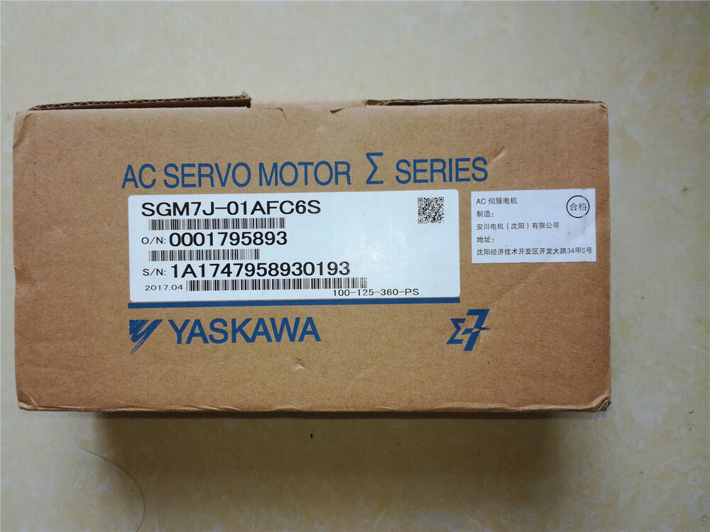 1PC New Yaskawa SGM7J-01AFC6S Servo Motor Expedited Shipping SGM7J01AFC6S