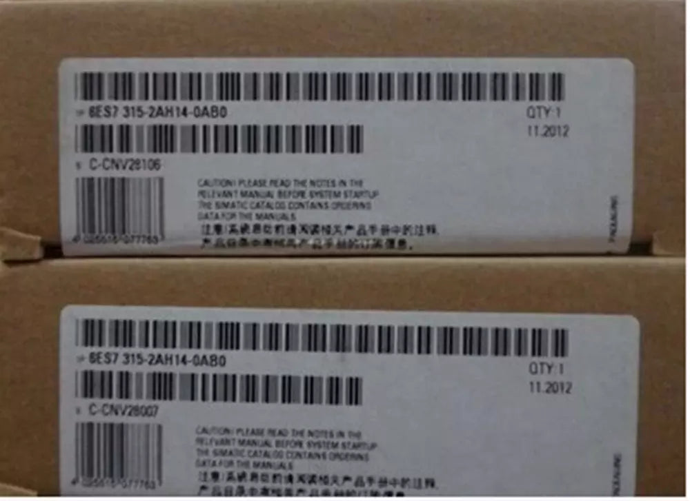 1PC Siemens 6ES7315-2AH14-0AB0 PLC CPU 315 6ES73152AH140AB0 New In Box DHL / UPS / FedEx