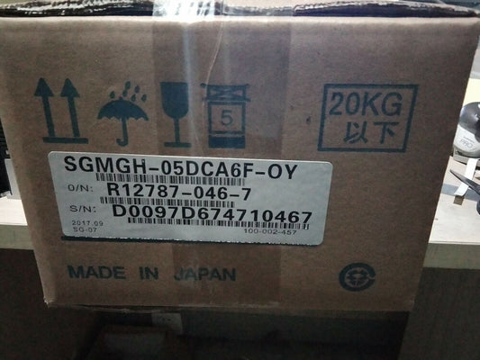 1PC New Yaskawa SGMGH-05DCA6F-OY Servo Motor Expedited Shipping