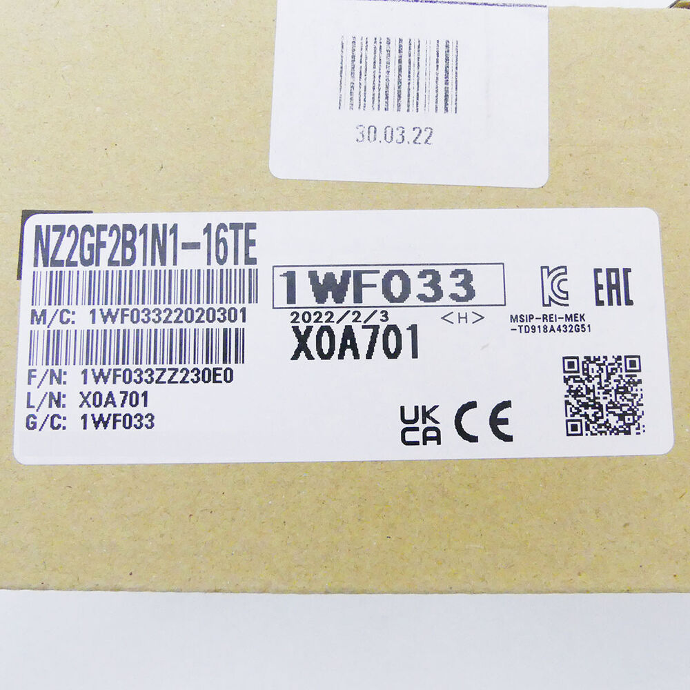 MITSUBISHI NZ2GF2B1N1-16TE CC-Link IE Field I/O Module 1WF033 311859 -sealed-- UPS / DHL / Fedex
