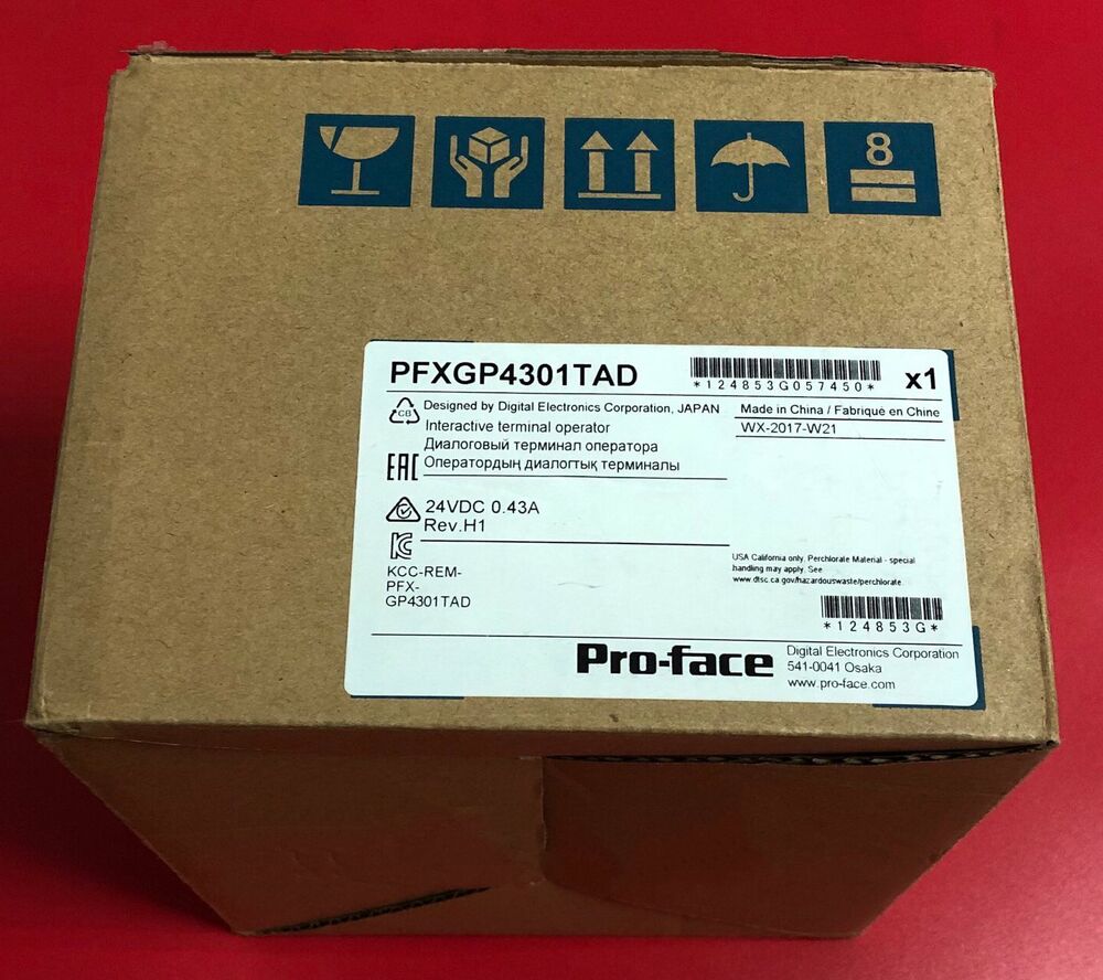 PRO-FACE PFXGP4301TAD HMI Proface TOUCH PANEL New In Box Expedited Shipping DHL / UPS / FedEx