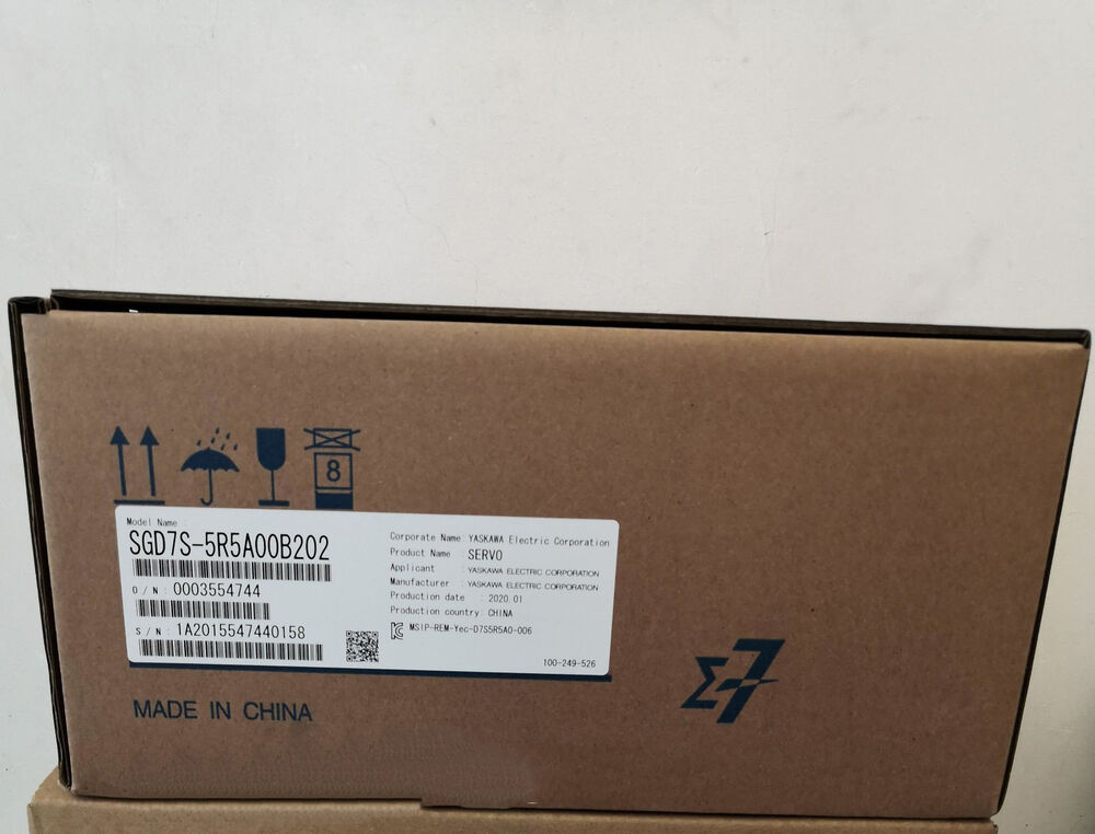 1PC Yaskawa SGD7S-5R5A00B202 Servo Driver SGD7S5R5A00B202 New Expedited Shipping DHL / UPS / FedEx
