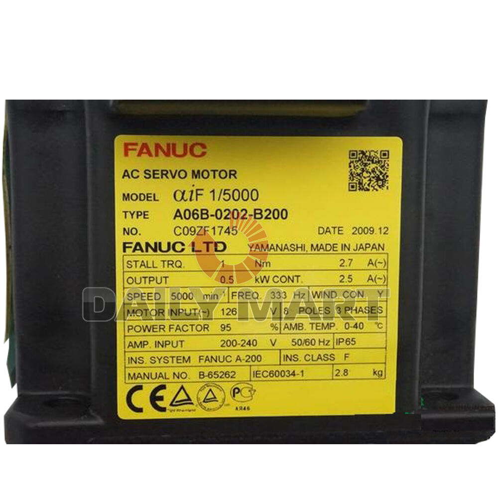 Brand New in Box FANUC A06B-0202-B200