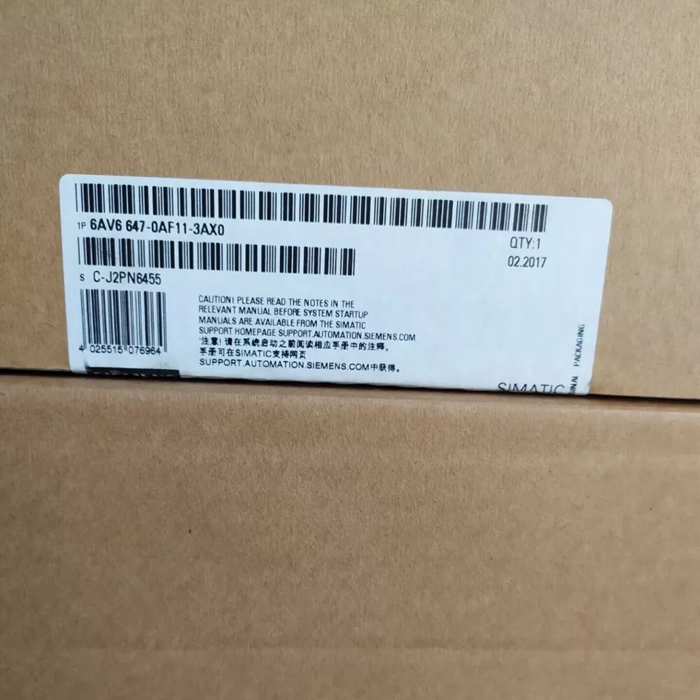 Siemens 6AV6 647-0AF11-3AX0 6AV6647-0AF11-3AX0 HMI New In Box Fast Delivery UPS / DHL / Fedex