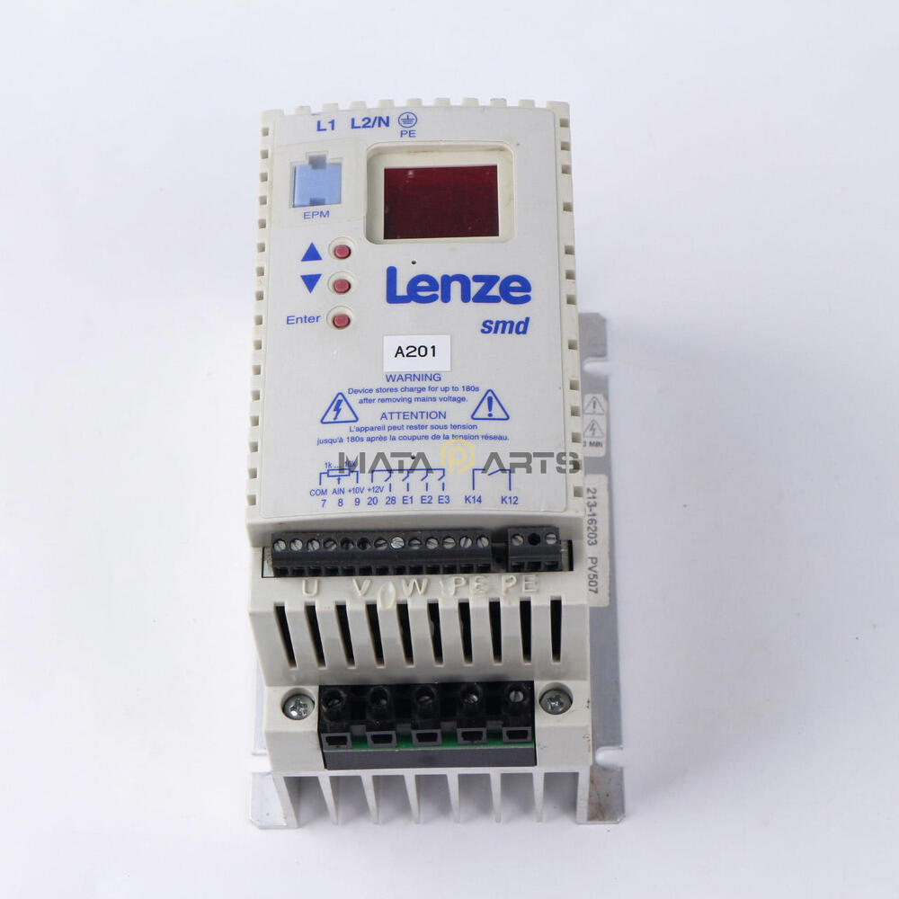 One Used Lenze ESMD751C4TXA frequency converter