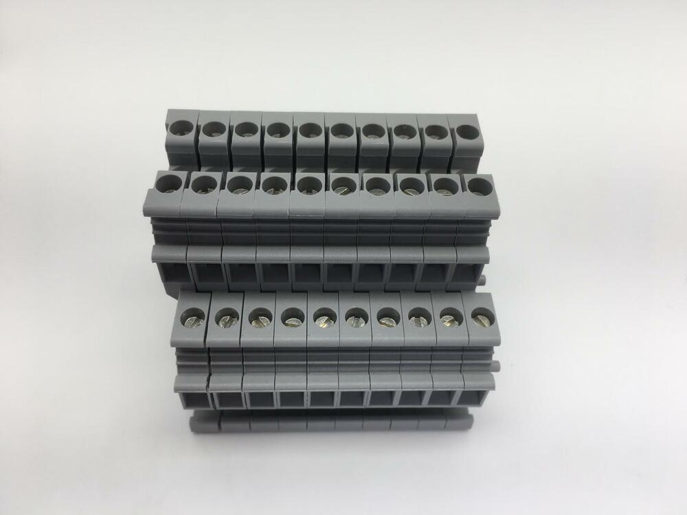 50 X Phoenix Contact 1414064 Mini-Durchgangsklemme Mbkkb 2,5 Through Terminal