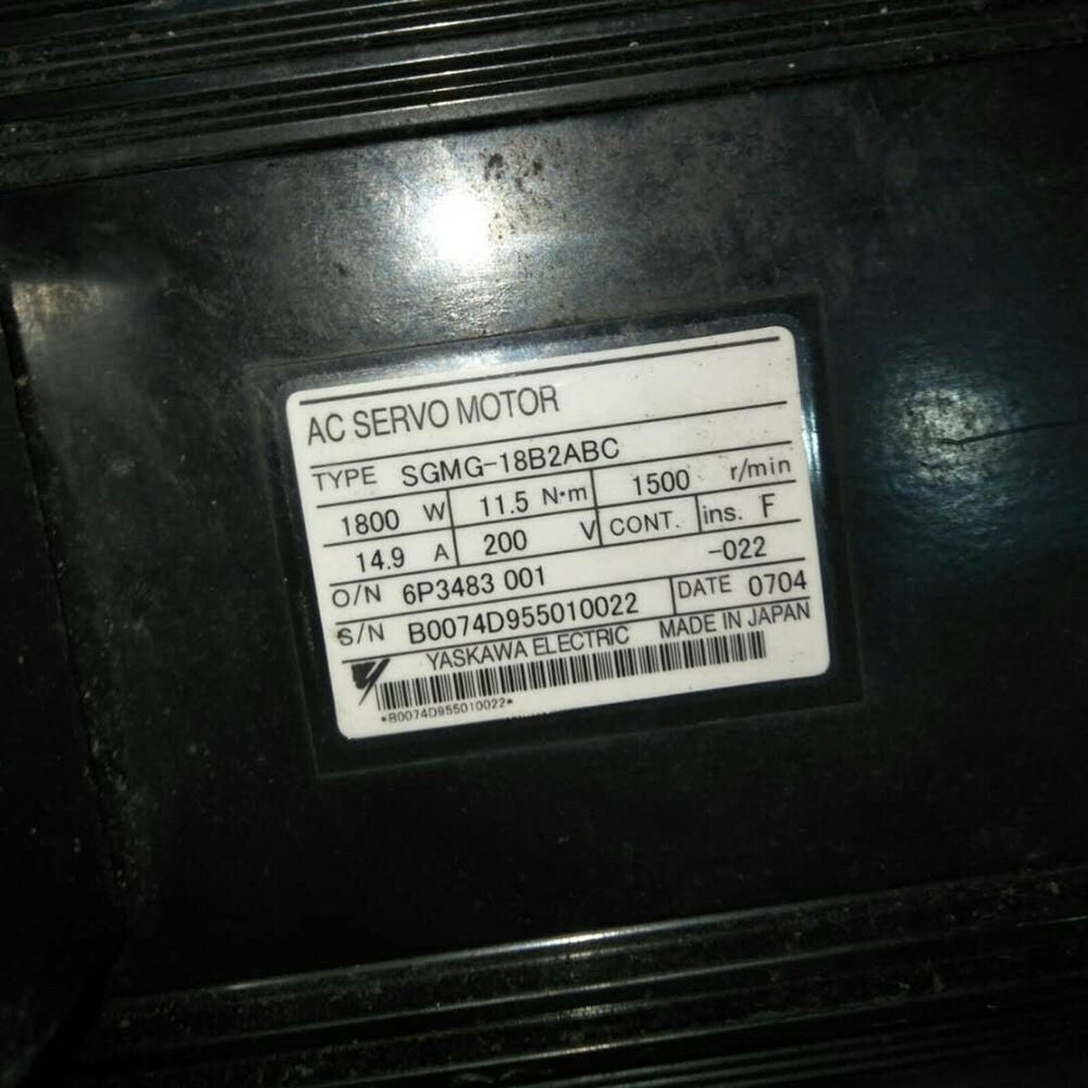 1PC New Yaskawa SGMG-18B2ABC Servo Motor Expedited Shipping SGMG18B2ABC