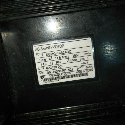 1PC New Yaskawa SGMG-18B2ABC Servo Motor Expedited Shipping SGMG18B2ABC