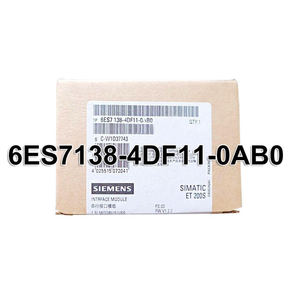 New Siemens Electronics module for ET200S 6ES7138-4DF11-0AB0 6ES7 138-4DF11-0AB0