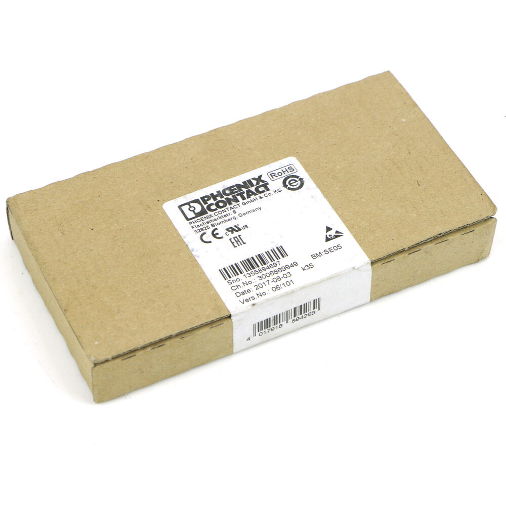 New In Box PHOENIX CONTACT IB IL TEMP 2 RTD-PAC 2861328 Temperature Sensor DHL / UPS / FedEx