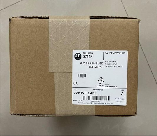 New Sealed Allen Bradley 2711P-T7C4D1 Ser A PanelView Pl 700 HMI, 7" 24VDC DHL / UPS / FedEx