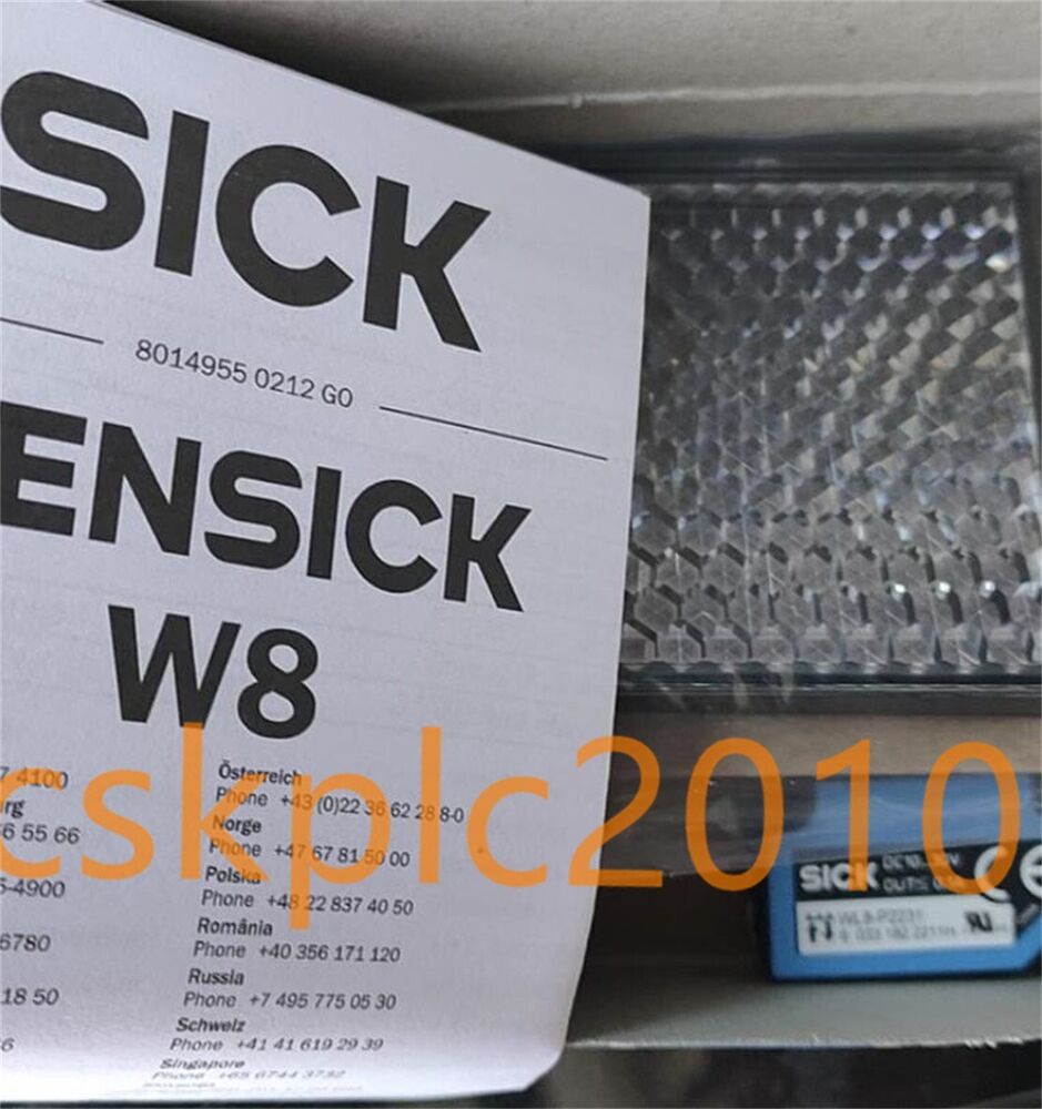 1 PCS NEW IN BOX SICK Photoelectric switch Sensors WL8-P2231 6033182