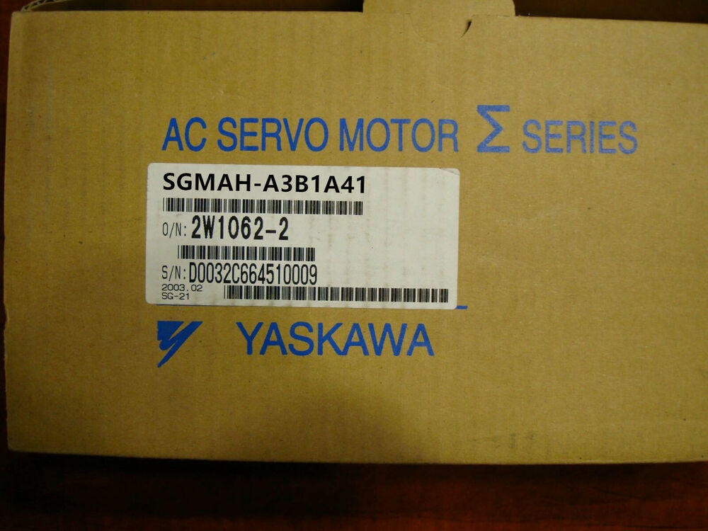 1PC New Yaskawa SGMAH-A3B1A41 Servo Motor Expedited Shipping SGMAHA3B1A41