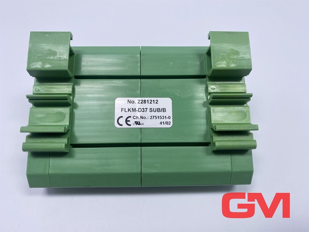 Phoenix Contact Transfer Module 2281212 Interface Flkm-d37 sub /B 37-polig