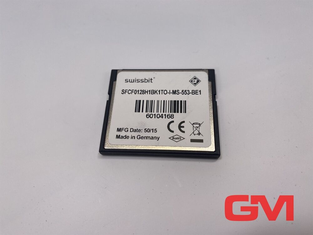 Beckhoff Compact Flash Card CX1900-0013Compact-Flash Card 128 MB for CX1010