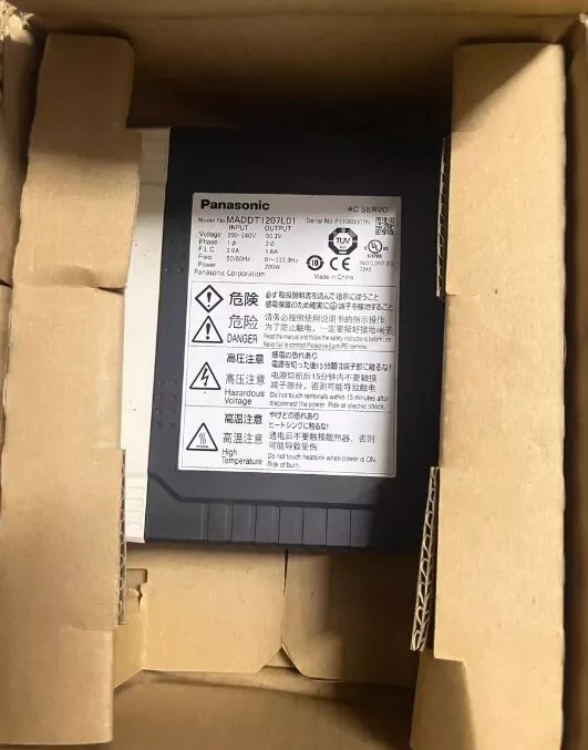 1PC New In Box Panasonic MADDT1207L01 Servo Drive Expedited Shipping
