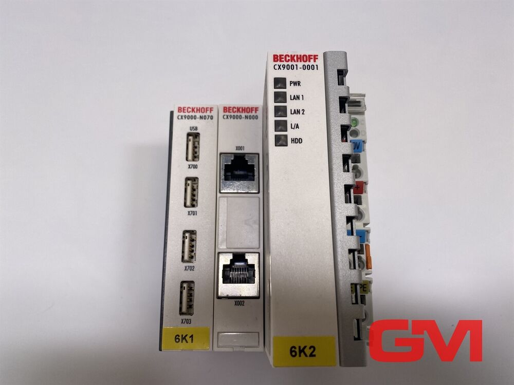 Beckhoff Control Unit CX9001-0001 Module Set CX9000-N070 CX9000-N000 Hw 4.1 Unit