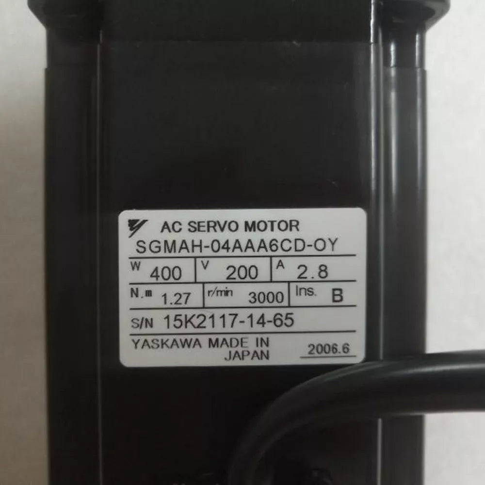 1PC New Yaskawa SGMAH-04AAA6CD-OY Servo Motor Expedited Shipping