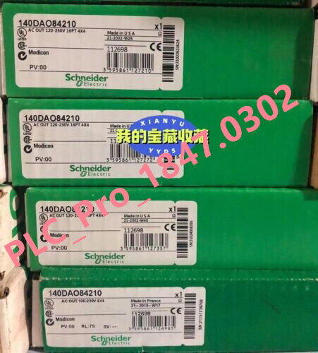 140DAO84210 1PCS Brand New Schneider 140DAO84210 Fast delivery