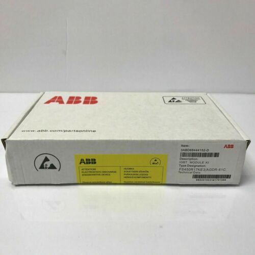 ABB PLC FS450R12KE3/AGDR-61C WITH ONE YEAR WARRANTY FAST SHIPPING 1PCS NIB