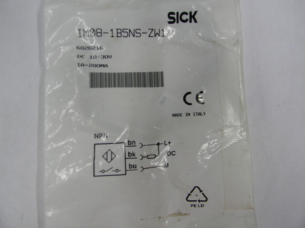 1PC New Sick IM08-1B5NS-ZW1 Proximity Switch IM081B5NSZW1 DHL / UPS / FedEx
