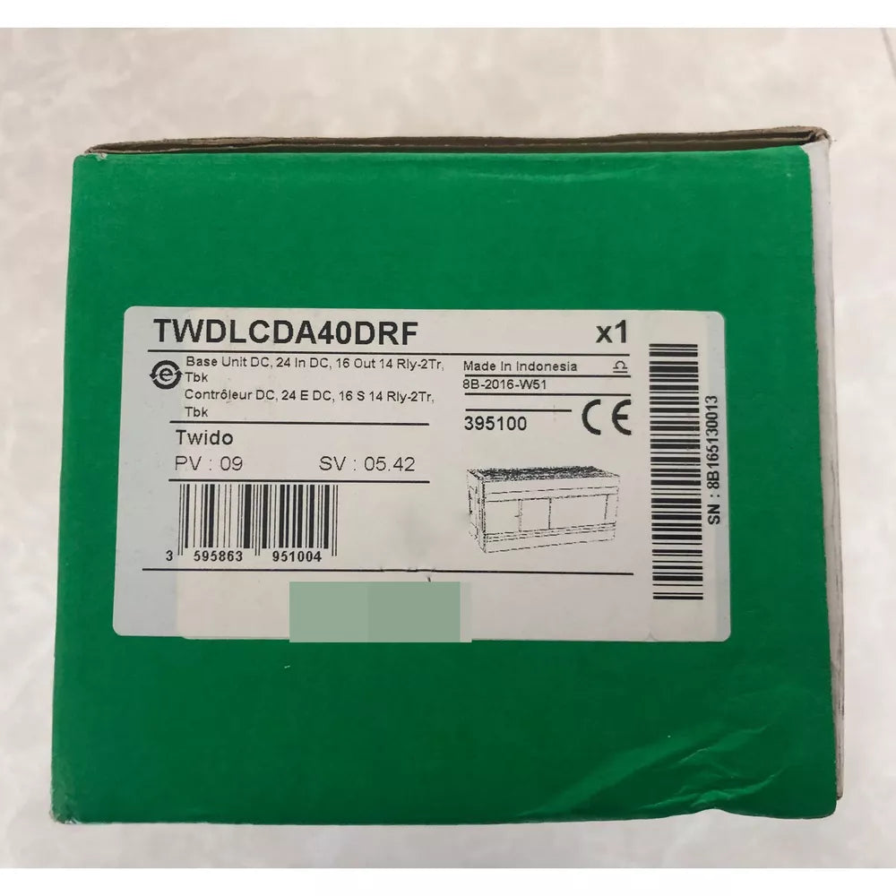 Schneider TWDLCDA40DRF 1PC New PLC Module Expedited Shipping DHL / UPS / FedEX