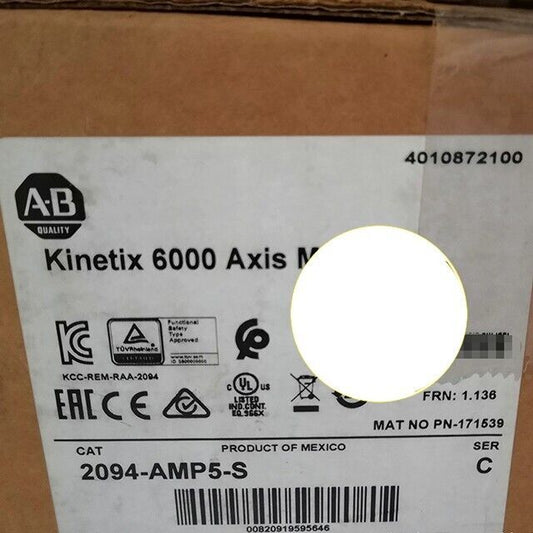 New In Box Allen Bradley 2094-AMP5-S AB 2094-AMP5-S AC Servo Power Module DHL / UPS / FedEx