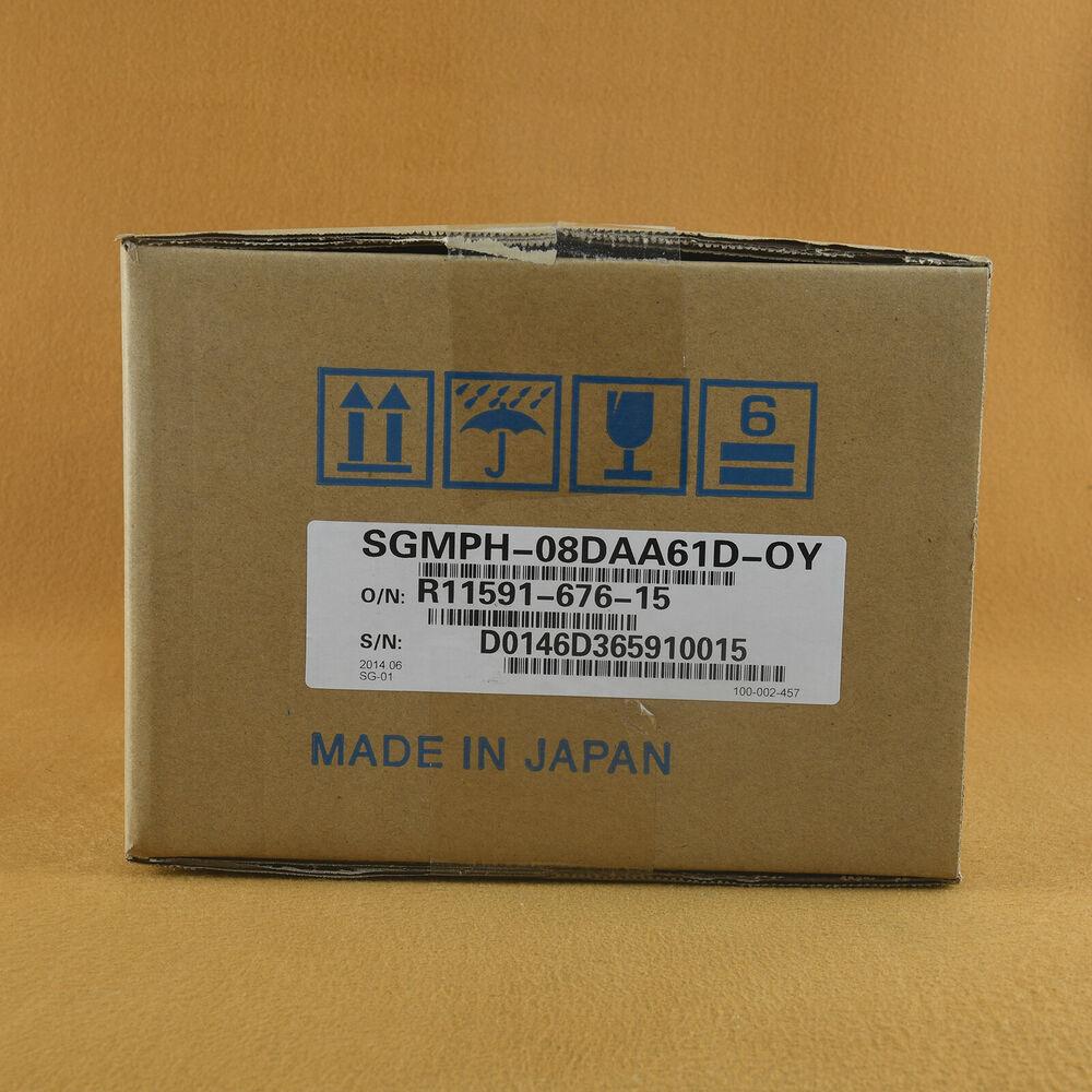 1PC New Yaskawa SGMPH-08DAA61D-OY Servo Motor Expedited Shipping
