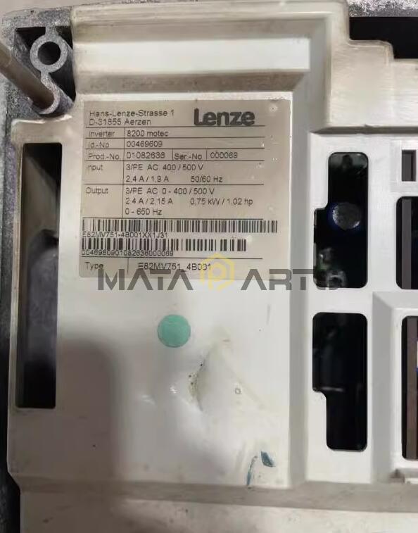 One Used Lenze Inverter E82MV751-4B001 E82MV751_4B001