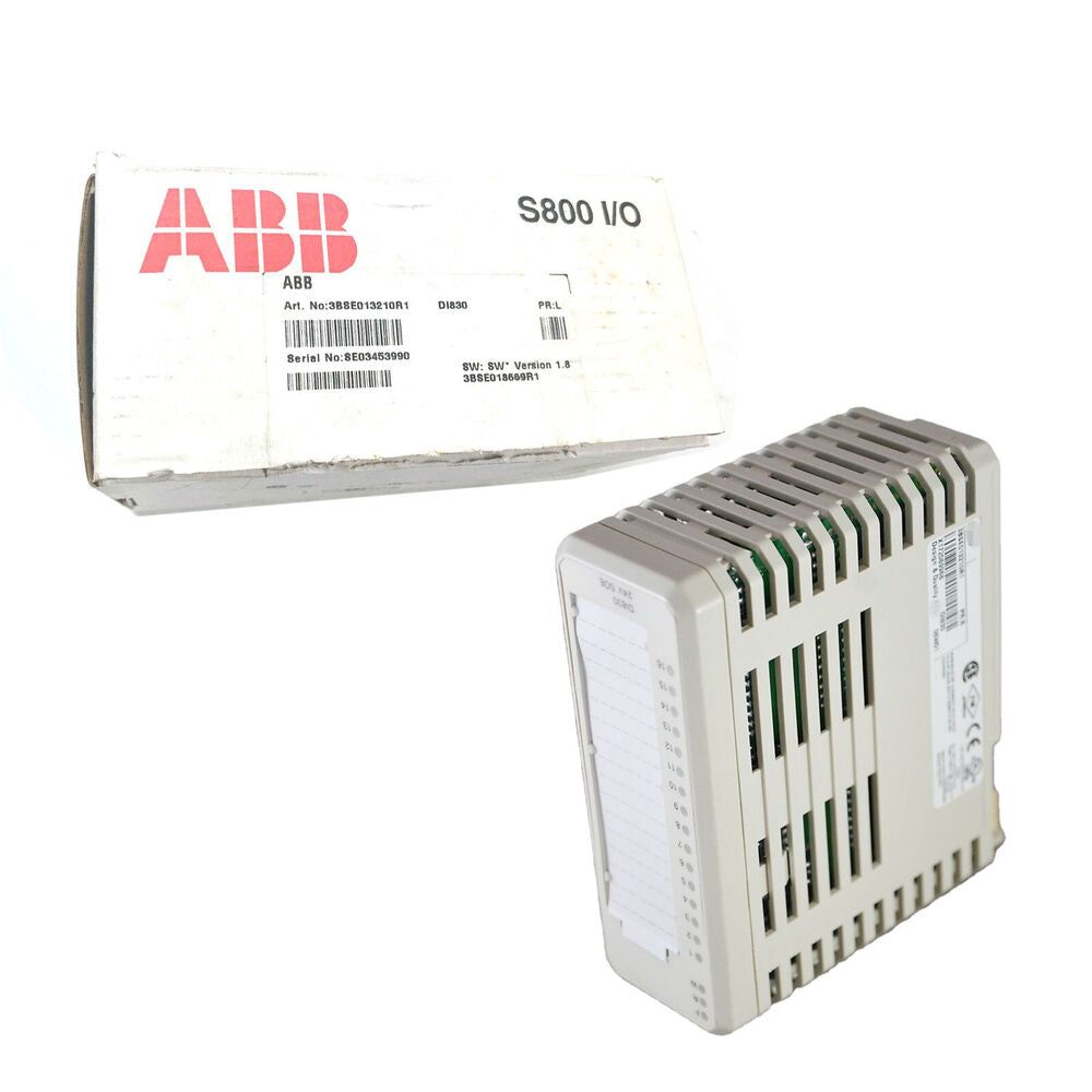 New In Box ABB 3BSE013210R1 DI830 Digital Input Module 24V DHL / UPS / FedEx