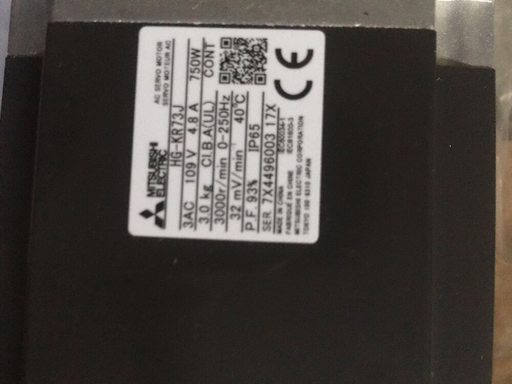 1PC NEW MITSUBISHI AC SERVO MOTOR HG-KR73J HGKR73J FREE EXPEDITED SHIPPING DHL / UPS / FedEx