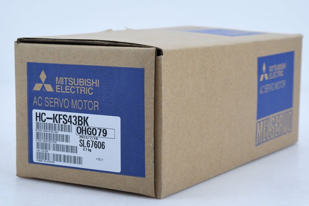 MITSUBISHI HC-KFS43BK AC Servo Motor HCKFS43BK New In Box Expedited Shipping DHL / UPS / FedEX