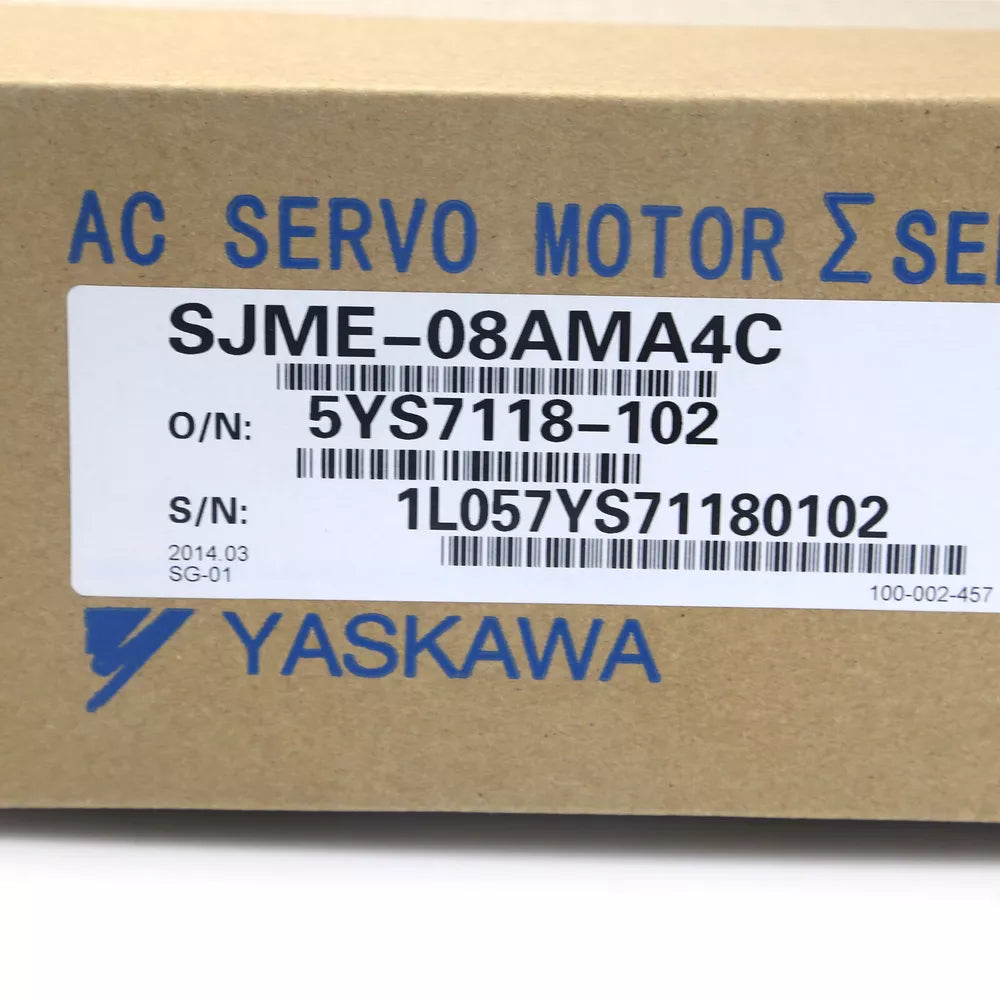 1PC New Yaskawa SJME-08AMA4C Servo Motor Expedited Shipping SJME08AMA4C